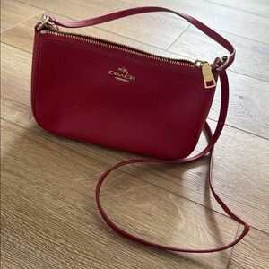 Coach Cherry Red Shoulder Bag